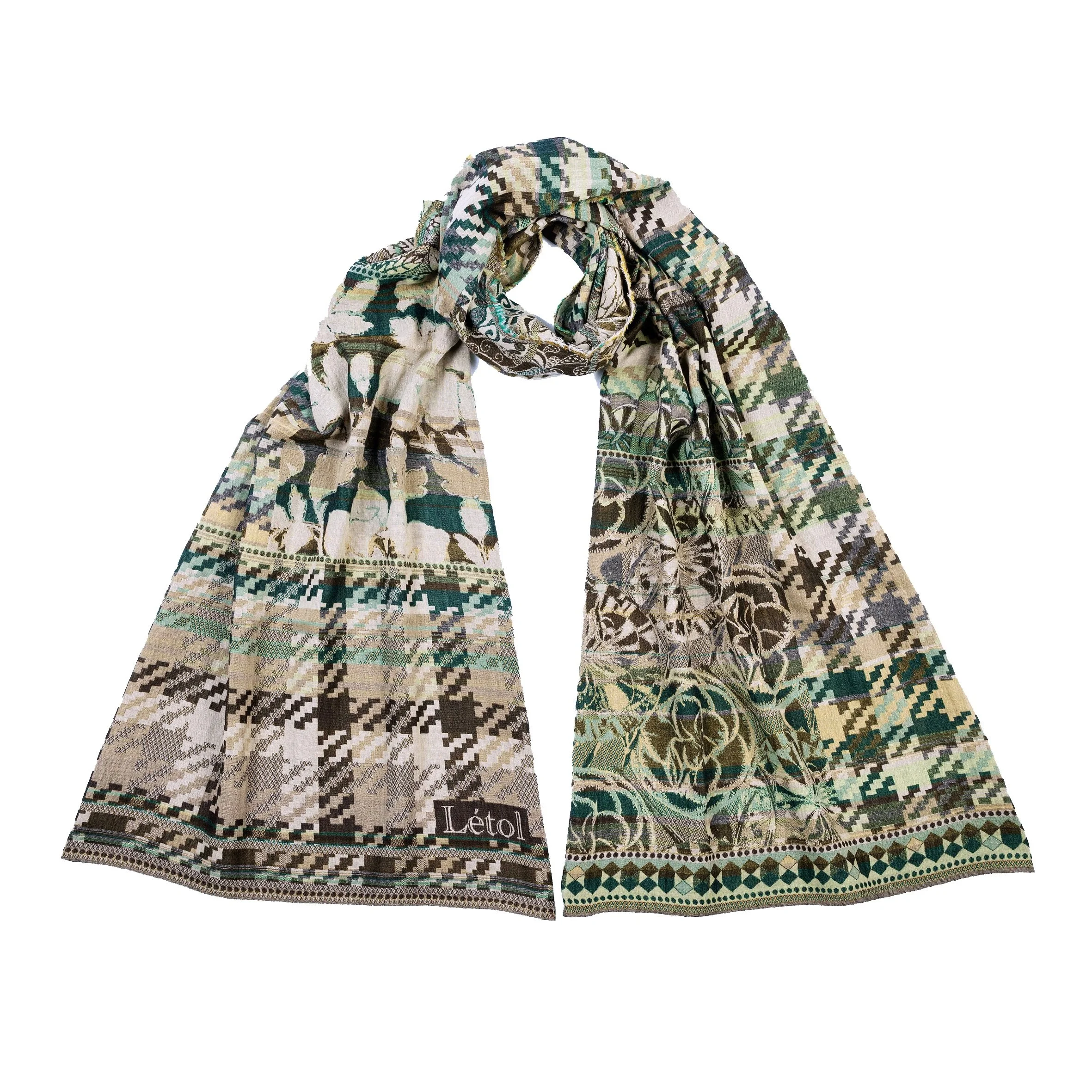 AMIRA 601 SAHARA - Létol Organic Cotton Scarf - New for Spring